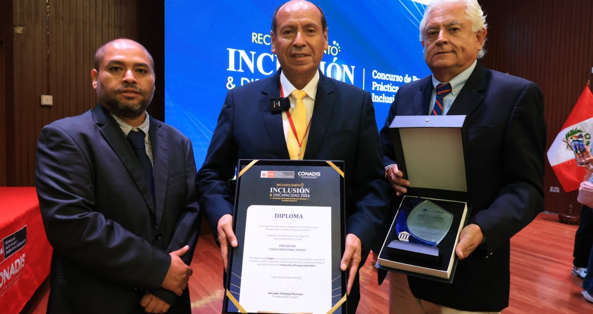 Chan Chan para todos, gana concurso nacional por promover acceso inclusivo al patrimonio cultural